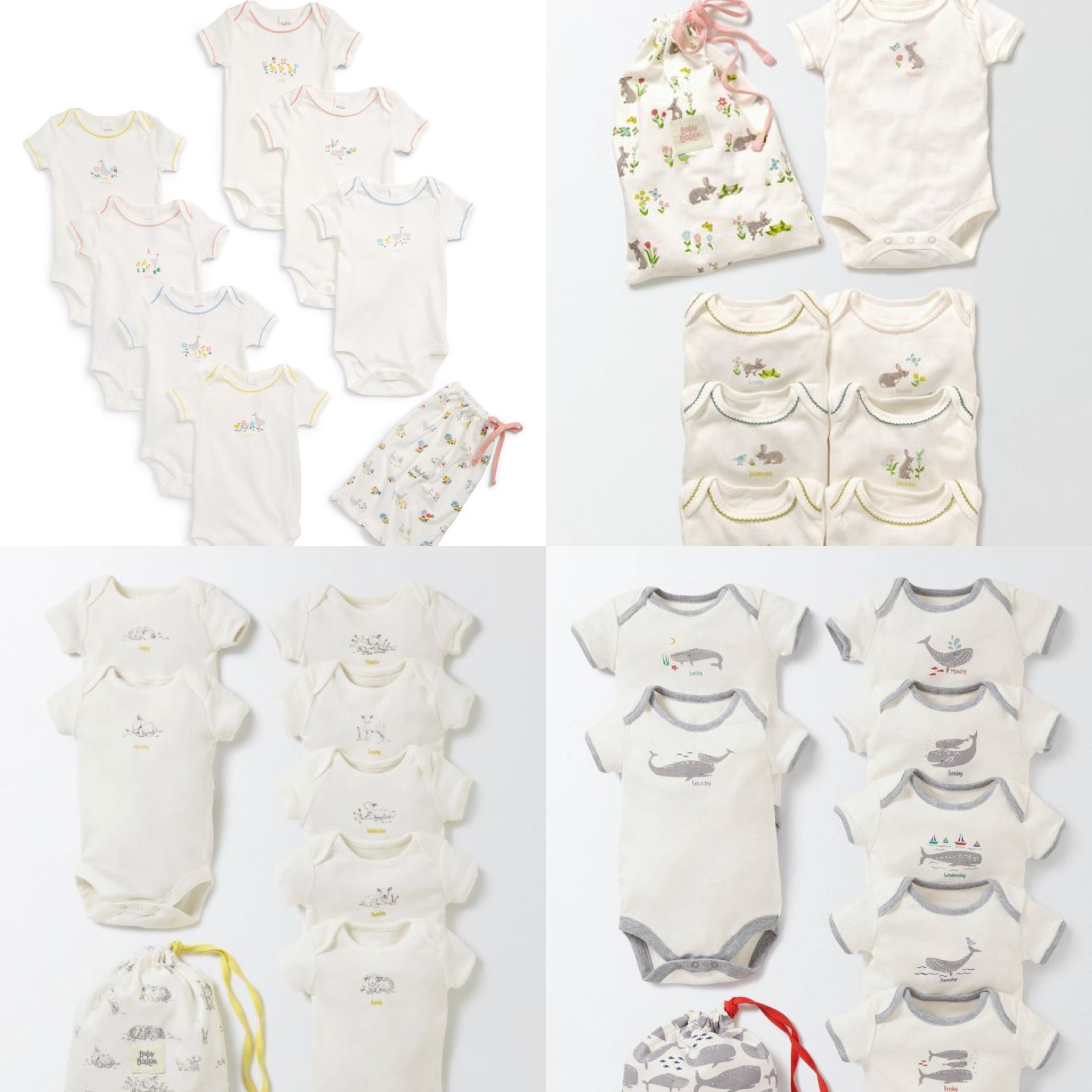 SC283 Ex Chainstore Assorted Days of The Week Bodysuits x100